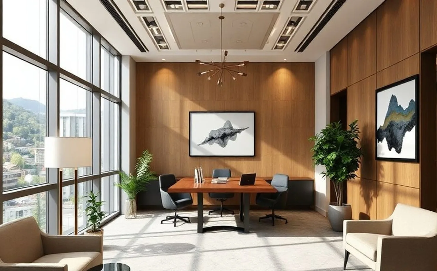 Estate advisory office sophisticated